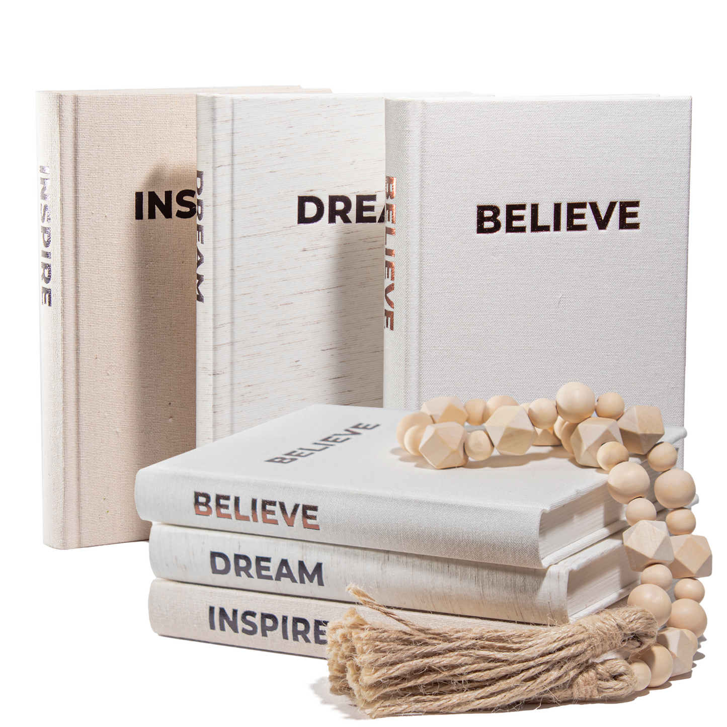 Decorative Book - Beige Set